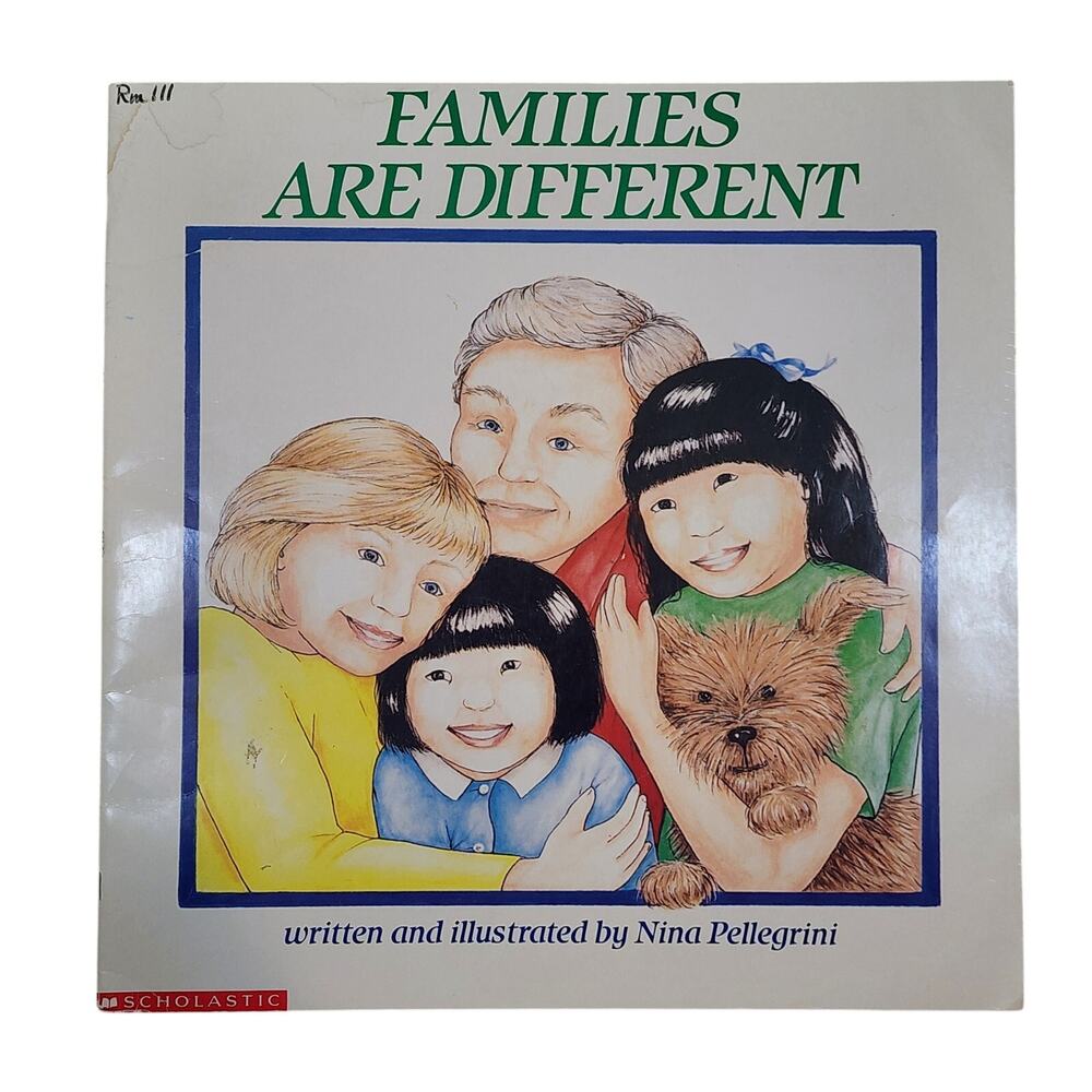 17×17 XXL Circle Time Kids Book - Families Are Different